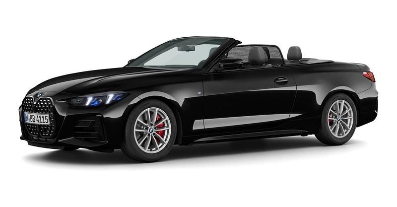 Schwarz Gebraucht 2025 BMW 420 Comfort Edition Cabrio | 52.420 € (Fairer Preis) - Bild 1/4