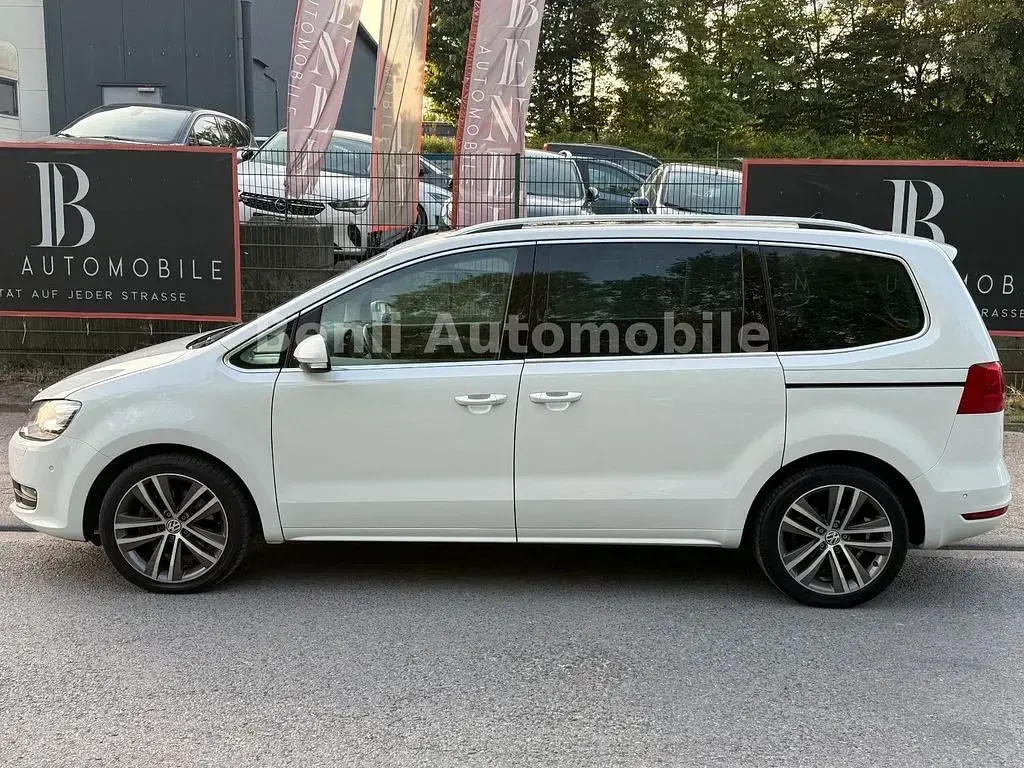 Gebraucht VW Sharan Cup 140 PS (102 kW) 2015 Weiß Van / Kleinbus