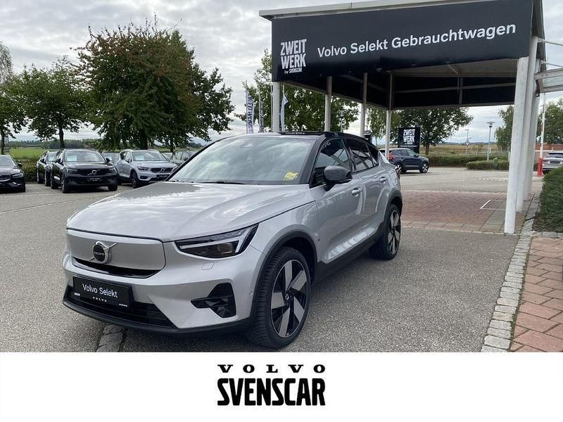 Silber Gebraucht 2021 Volvo EC40 SUV | 32.790 € (Teuer) - Bild 1/4