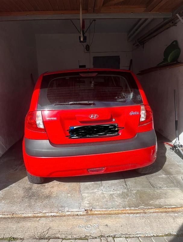 Gebraucht Hyundai Getz 67 PS (49 kW) 2008 Rot Kleinwagen