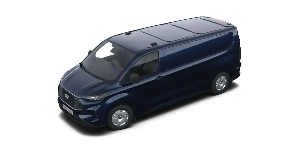 Ny Ford Transit Custom Trend 136 HK (100 kW) 2026 Blå MPV