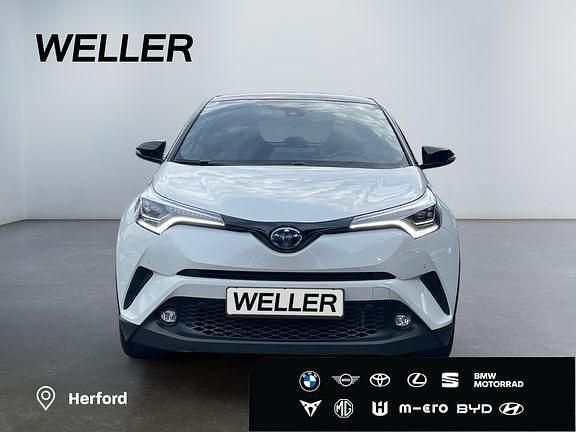 Gebraucht Toyota C-HR+ Plus 122 PS (89 kW) 2018 Novaweiß perleffekt / dach schwarz