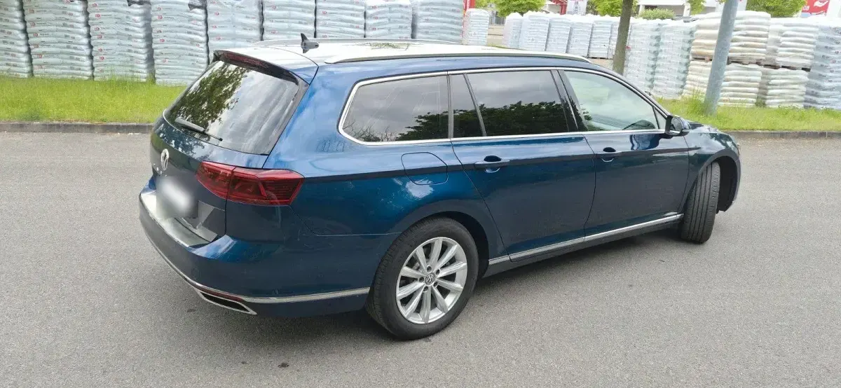 Brugt VW Passat Highline 150 HK (110 kW) 2020 Blå Stationcar