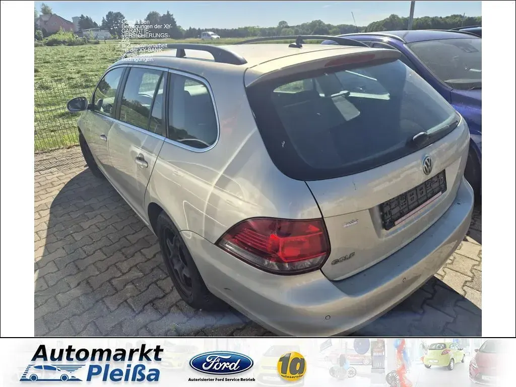 Gebraucht VW Golf VI Comfortline 122 PS (89 kW) 2010 Silver leaf metallic Kleinwagen