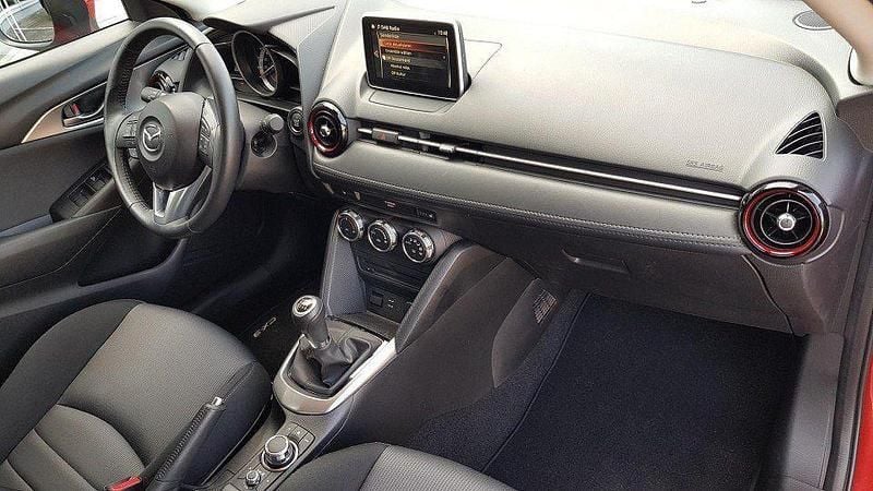 Gebraucht Mazda CX-3 Exclusive 120 PS (88 kW) 2015 Rubinrot metallic SUV