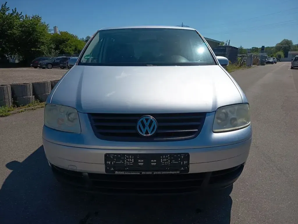 Gebraucht VW Touran Basis 101 PS (74 kW) 2003 Silber Van / Kleinbus