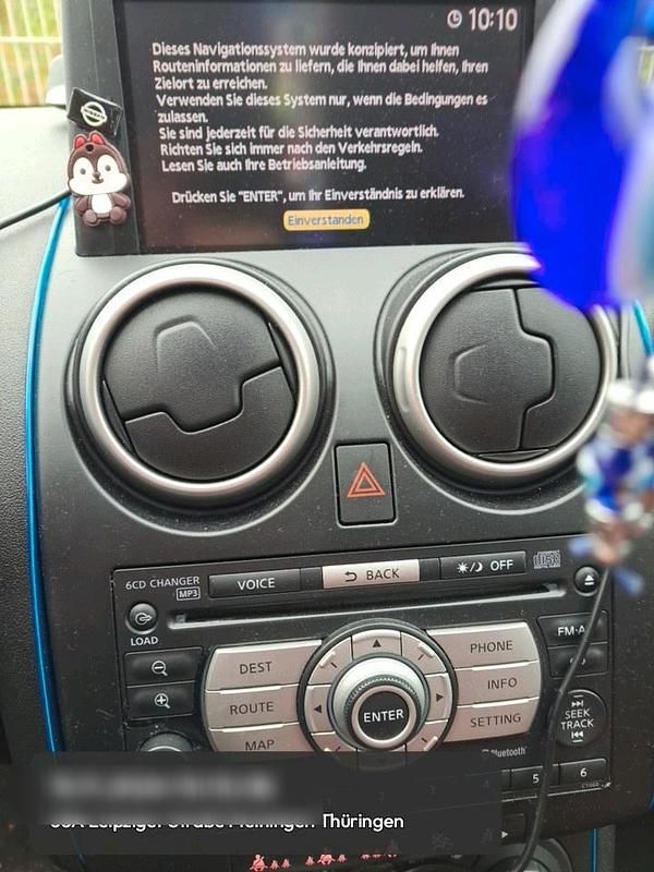 Gebraucht Nissan Qashqai 144 PS (105 kW) 2007 Rot SUV