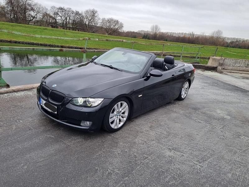 Schwarz Gebraucht 2008 BMW 320 Cabriolet Cabrio | 4.500 € (Fairer Preis) - Bild 1/4