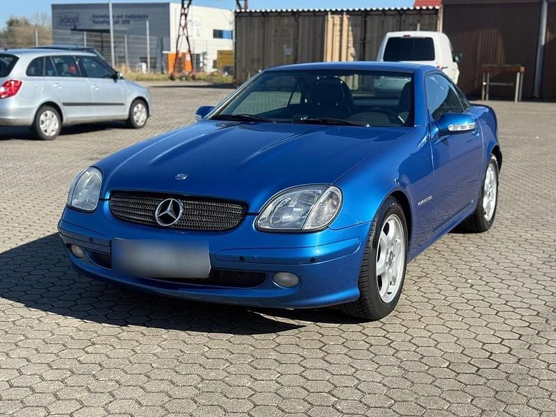 Gebraucht Mercedes SLK230 197 PS (144 kW) 2002 Blau Cabrio