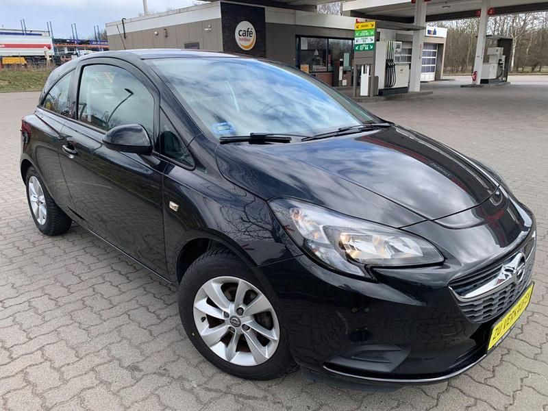 Gebraucht Opel Corsa Edition 69 PS (50 kW) 2016 Schwarz Kleinwagen