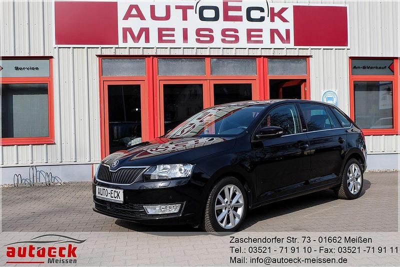 Gebraucht Skoda Rapid Joy 90 PS (66 kW) 2016 Schwarz Kleinwagen