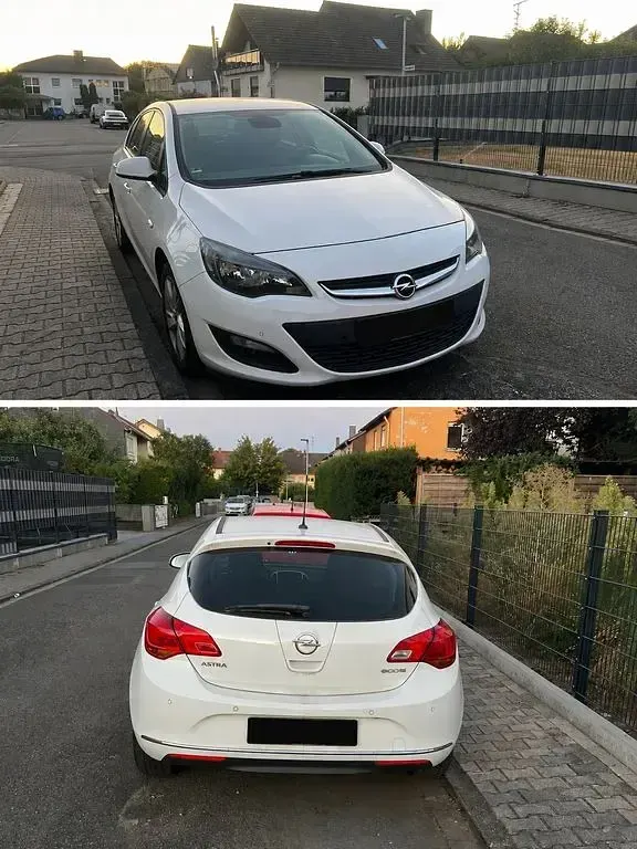 Gebraucht Opel Astra Edition 120 PS (88 kW) 2015 Weiß Limousine