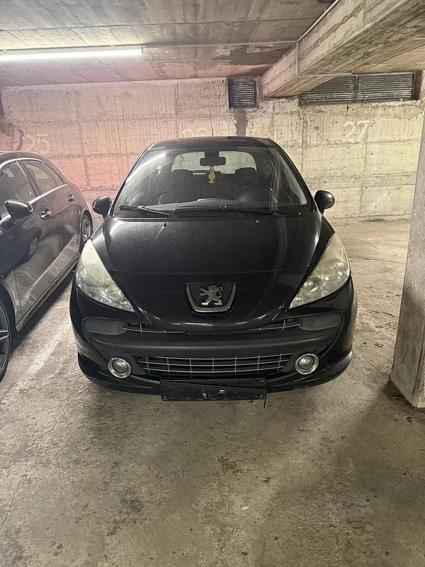 Gebraucht Peugeot 207 2007 Schwarz Kleinwagen