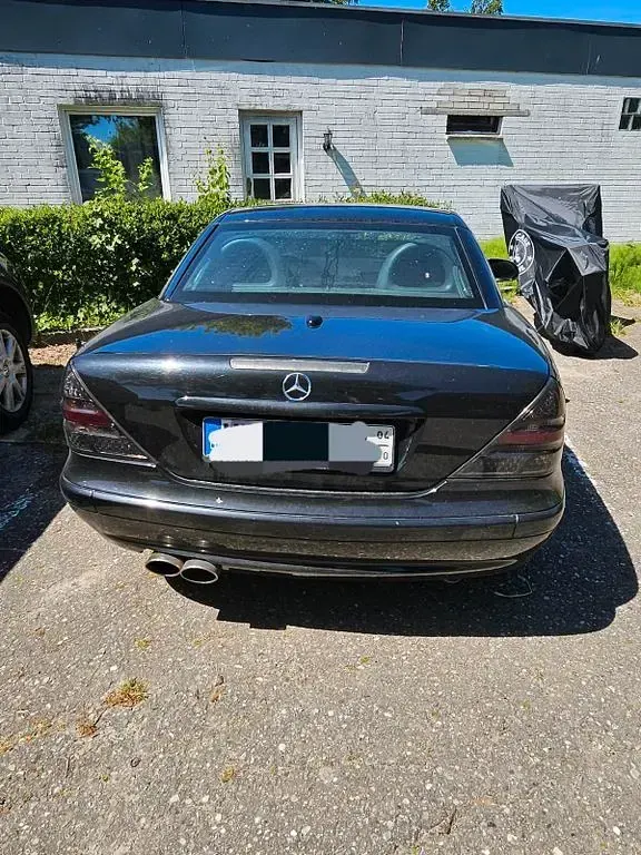 Gebraucht Mercedes SLK320 218 PS (160 kW) 2000 Schwarz Cabrio
