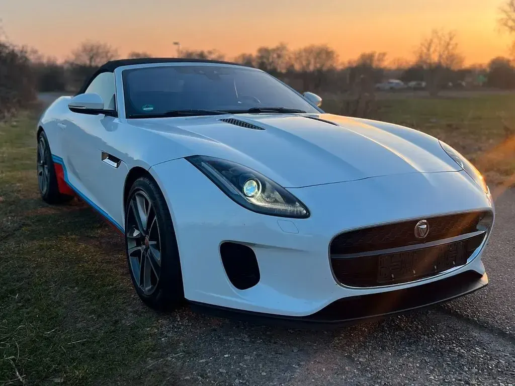Gebraucht Jaguar F-Type 340 PS (250 kW) 2019 Weiß Cabrio