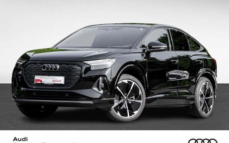 Mythosschwarz metallic Gebraucht 2023 Audi Q4 Sportback e-tron S-Line SUV | 49.480 € (Etwas zu teuer) - Bild 1/4