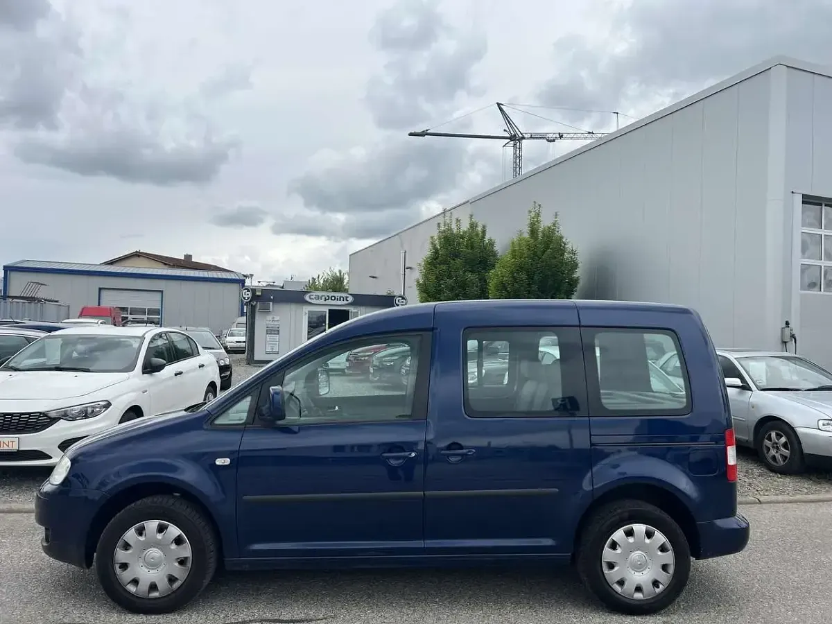 Gebraucht VW Caddy 105 PS (77 kW) 2007 Blau Van / Kleinbus