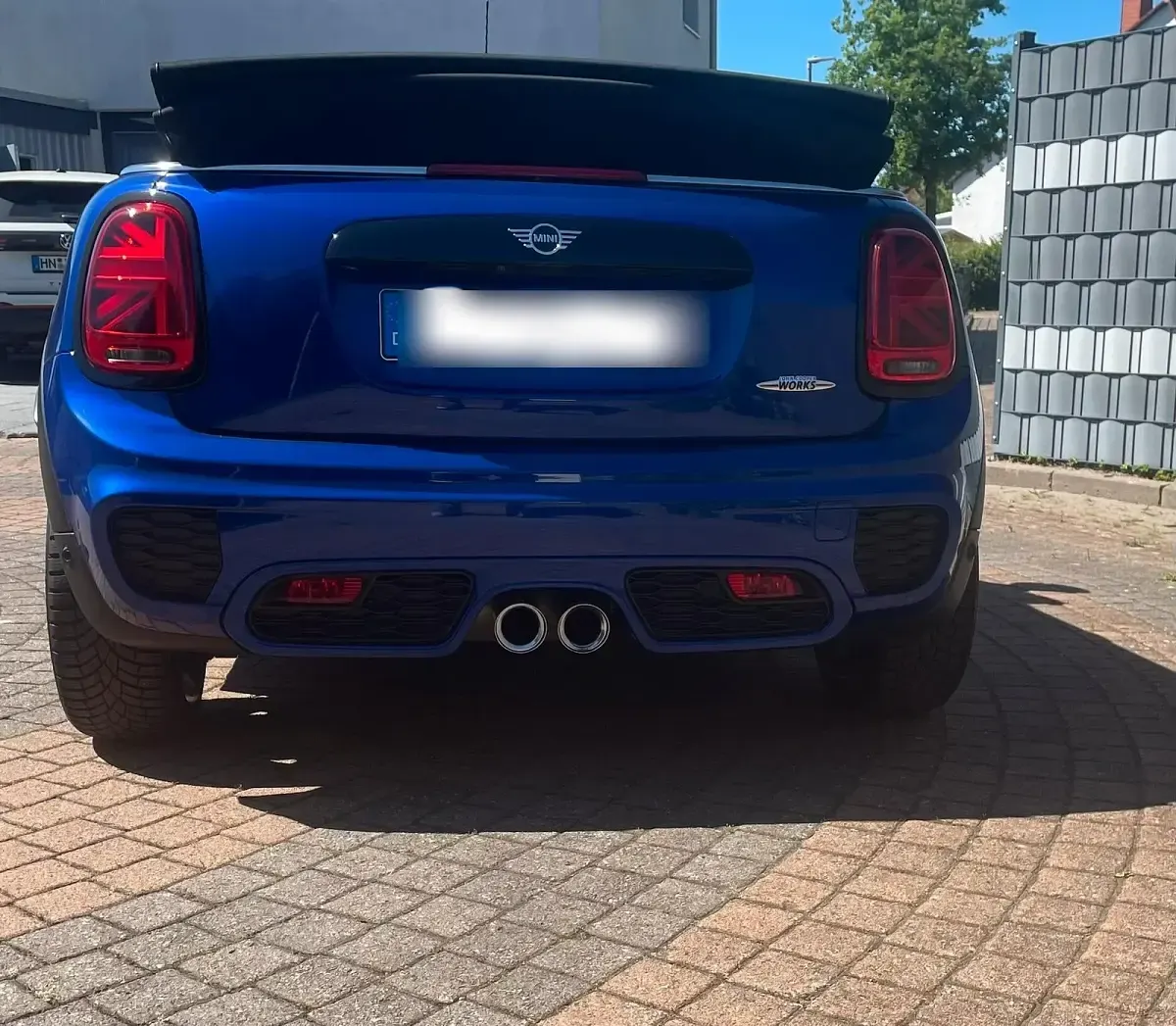 Gebraucht Mini John Cooper Works Cabriolet 231 PS (169 kW) 2018 Blau Cabrio