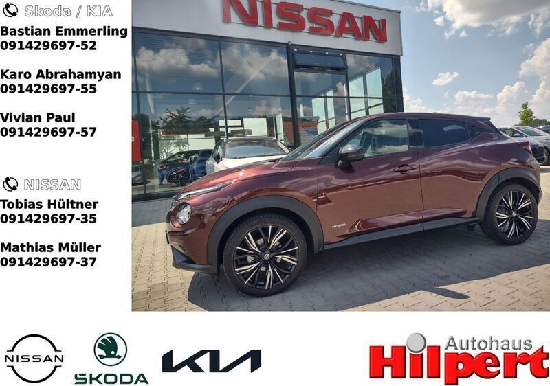 Rot Gebraucht 2023 Nissan Juke Tekna SUV | 24.800 € (Fairer Preis) - Bild 1/4