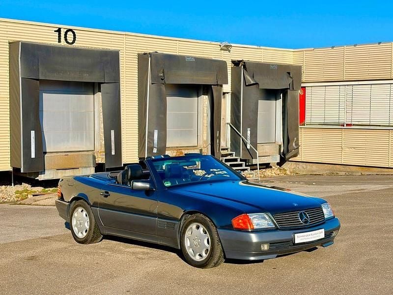 Schwarz Gebraucht 1991 Mercedes SL300 Cabrio | 16.499 € - Bild 1/4