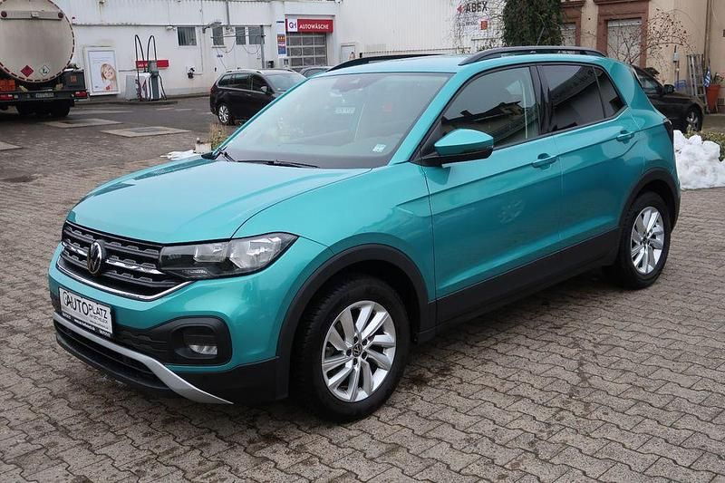 Gebraucht VW T-Cross Life 95 PS (69 kW) 2020 Grün SUV