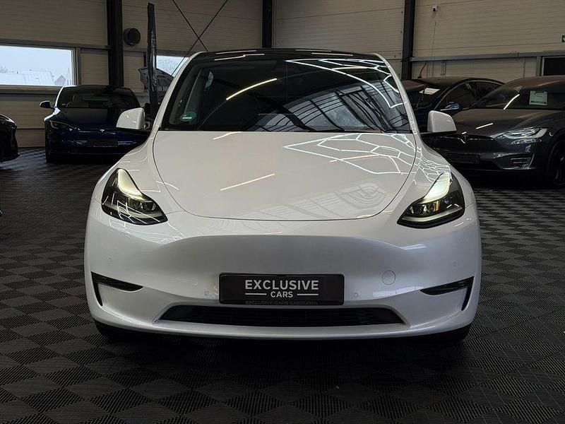 Gebraucht Tesla Model Y Long Range AWD 378 kW (514 PS) 2021 Weiß SUV