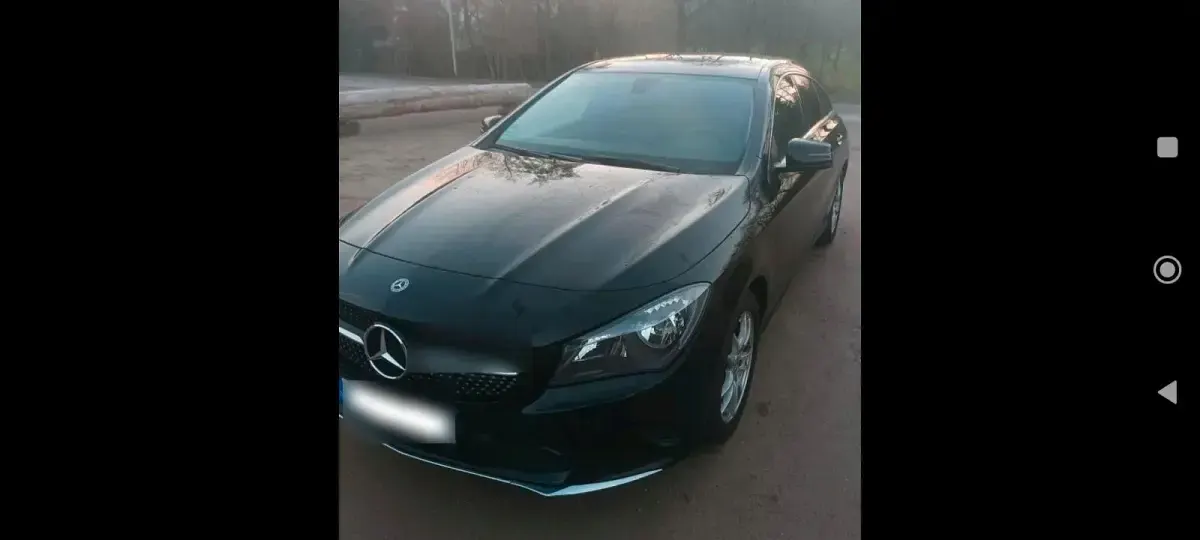 Gebraucht Mercedes CLA180 122 PS (89 kW) 2018 Schwarz Coupé