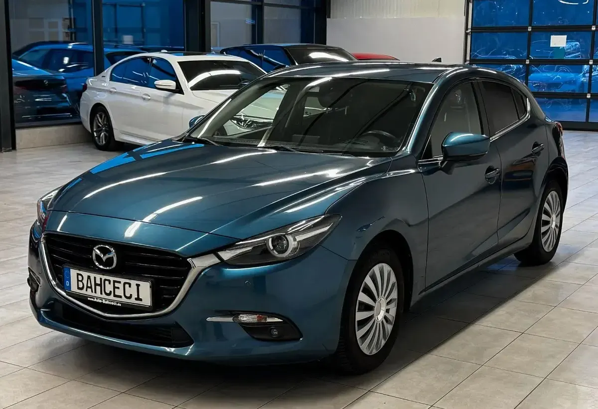 Gebraucht Mazda 3 Sports-Line 150 PS (110 kW) 2018 Blau Limousine