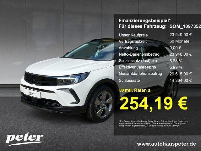 Weiß Gebraucht 2024 Opel Grandland X GS Line SUV | 23.940 € (Fairer Preis) - Bild 1/2