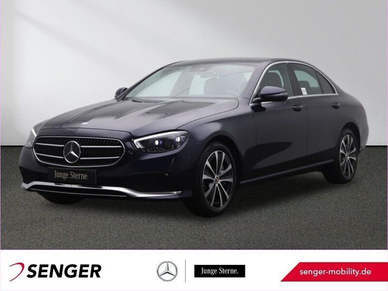 Blau Gebraucht 2020 Mercedes E400 Avantgarde Limousine | 39.970 € (Guter Preis) - Bild 1/4