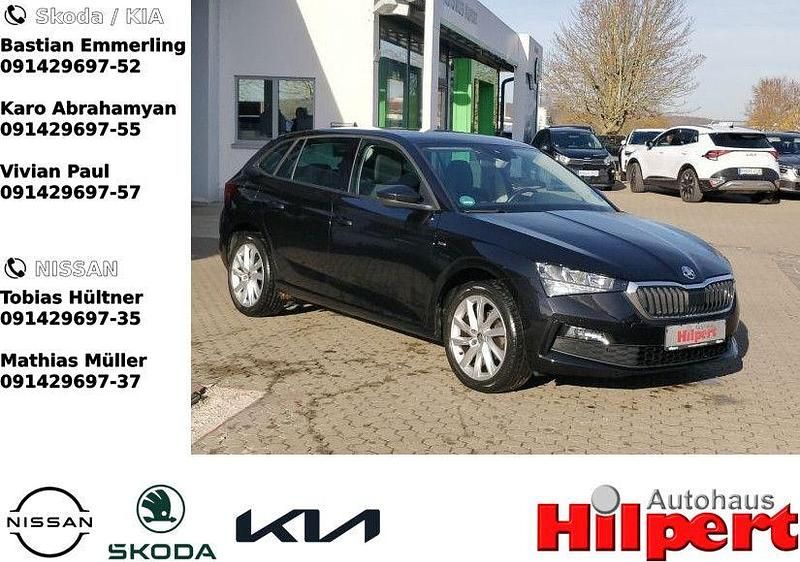 Schwarz Gebraucht 2021 Skoda Scala Clever Kleinwagen | 16.940 € (Fairer Preis) - Bild 1/4