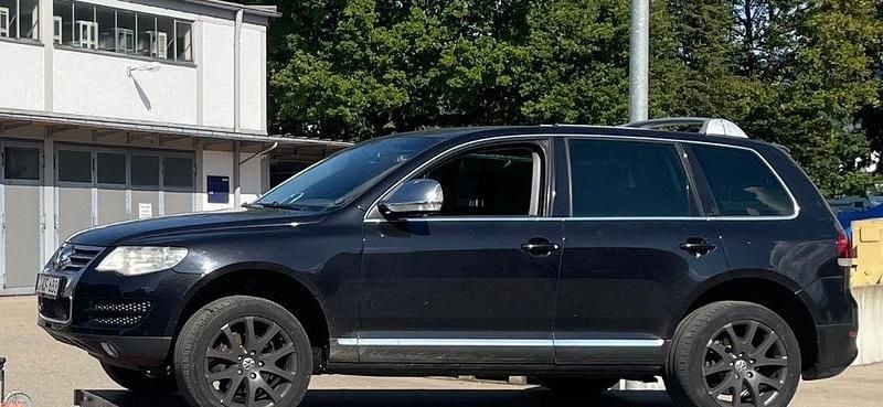 Schwarz Gebraucht 2008 VW Touareg SUV | 4.900 € (Superpreis) - Bild 1/4