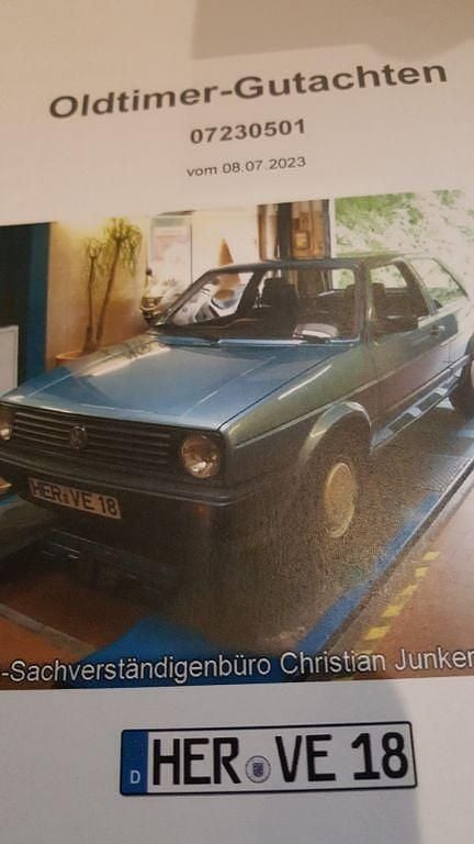 Gebraucht VW Golf II 54 PS (39 kW) 1990 Blau Kleinwagen