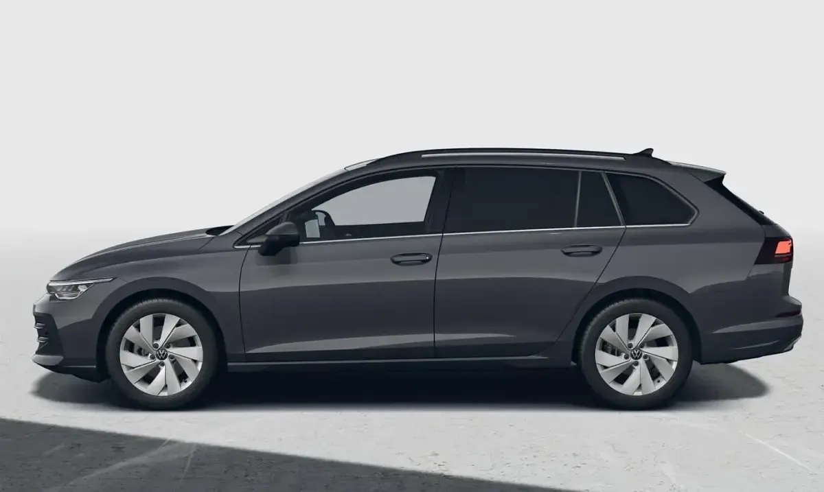 Neu VW Golf VIII Style 150 PS (110 kW) 2025 Delfingrau metallic Kombi