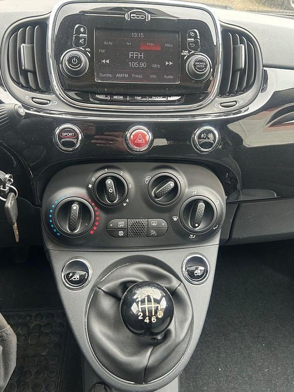 Second-hand Fiat 500C 105 CP (77 kW) 2016 Negru Cabrio