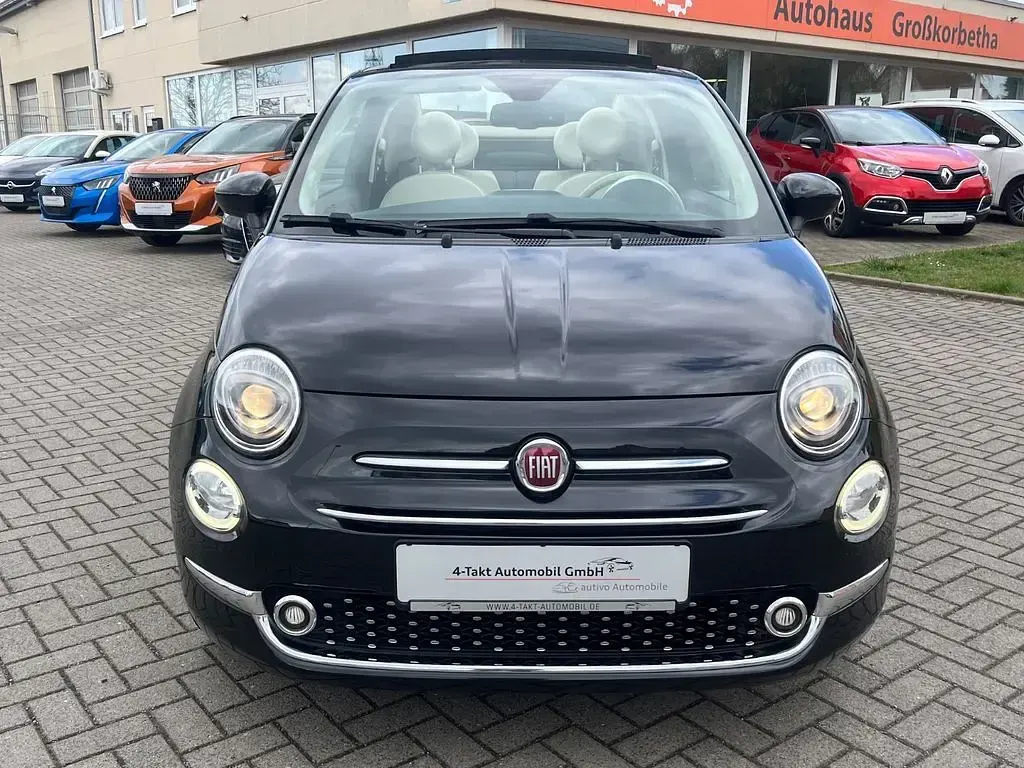 Gebraucht Fiat 500C Lounge 69 PS (50 kW) 2016 Schwarz Cabrio
