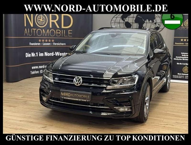 Deep black perleffek (metallic) Gebraucht 2020 VW Tiguan R-line SUV | 27.900 € (Superpreis) - Bild 1/3