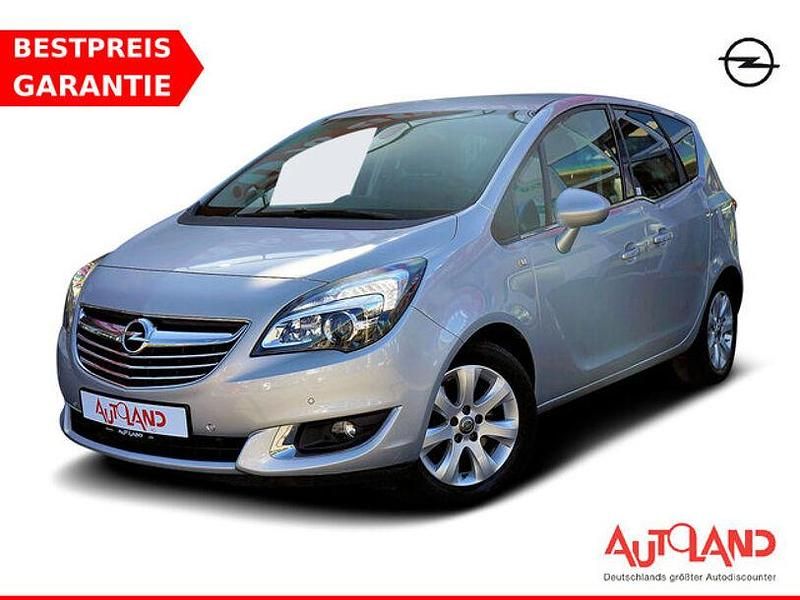 Silber Gebraucht 2017 Opel Meriva Active Van / Kleinbus | 10.990 € (Teuer) - Bild 1/4
