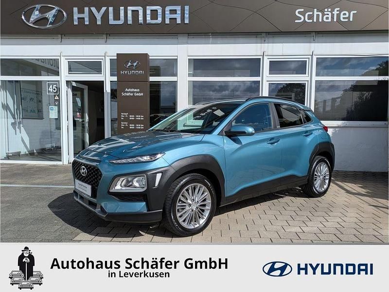 Blau Gebraucht 2020 Hyundai Kona Advantage SUV | 16.885 € (Fairer Preis) - Bild 1/4