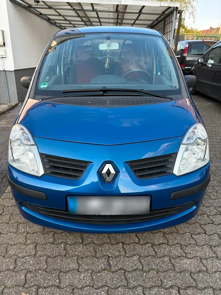 Używany Renault Modus 75 KM (55 kW) 2007 Niebieski Minivan