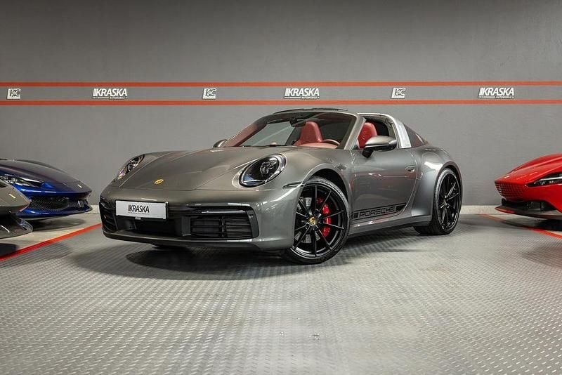 Achatgrau metallic Gebraucht 2021 Porsche 911 Targa 4S Sport Cabrio | 147.950 € (Superpreis) - Bild 1/4