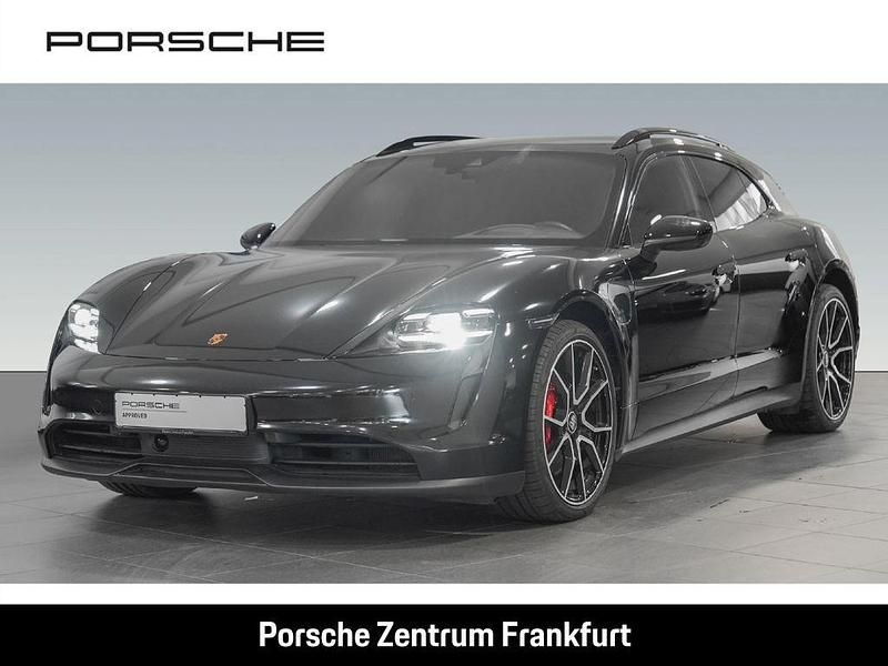 Schwarz Gebraucht 2022 Porsche Taycan 4S Sport Turismo Limousine | 89.980 € - Bild 1/4