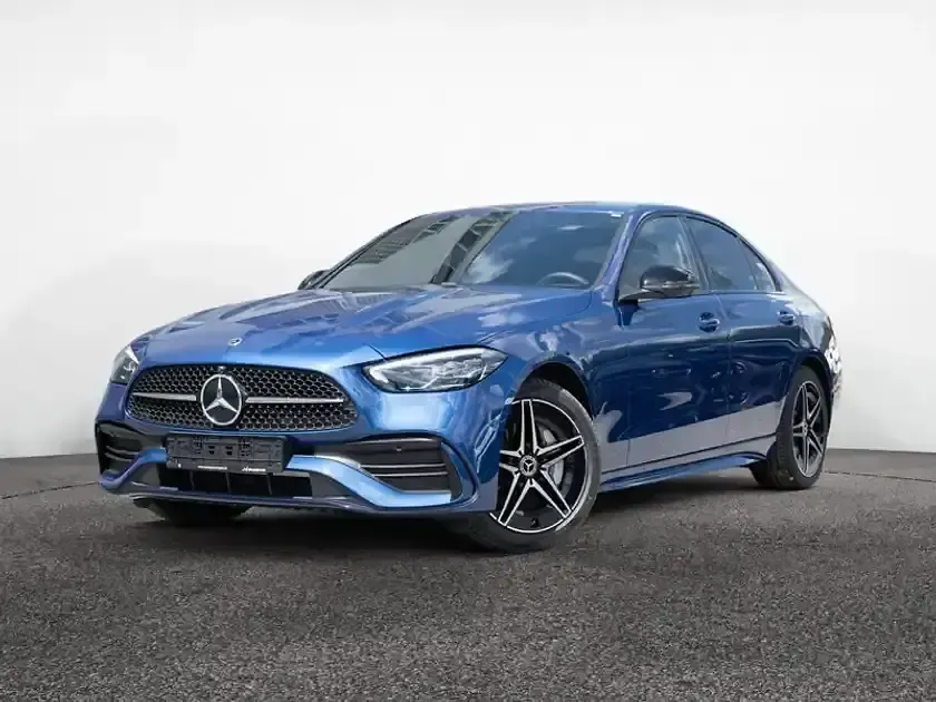 Gebraucht Mercedes C200 AMG 163 PS (119 kW) 2025 Blau metalliclack spektralblau Limousine