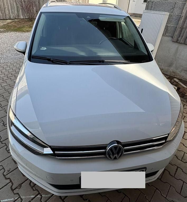 Gebraucht VW Touran Join 150 PS (110 kW) 2018 Weiß Van / Kleinbus