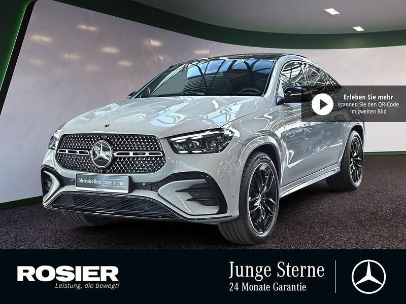 Grau / manufaktur alpingrau Gebraucht 2024 Mercedes GLE300 Premium Plus Coupé | 91.940 € (Teuer) - Bild 1/4