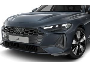 Neu Audi A5 Advanced Plus 299 PS (219 kW) 2025 Blau (horizontblau metallic) Kombi
