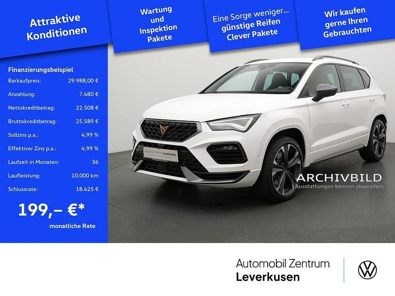 Weiss / bila weiss Gebraucht 2023 Cupra Ateca VZ SUV | 29.988 € (Superpreis) - Bild 1/4