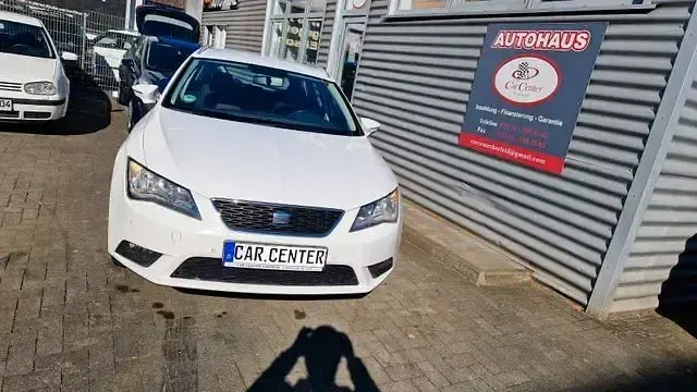 Gebraucht Seat Leon ST Style 112 PS (82 kW) 2015 Weiß Kombi