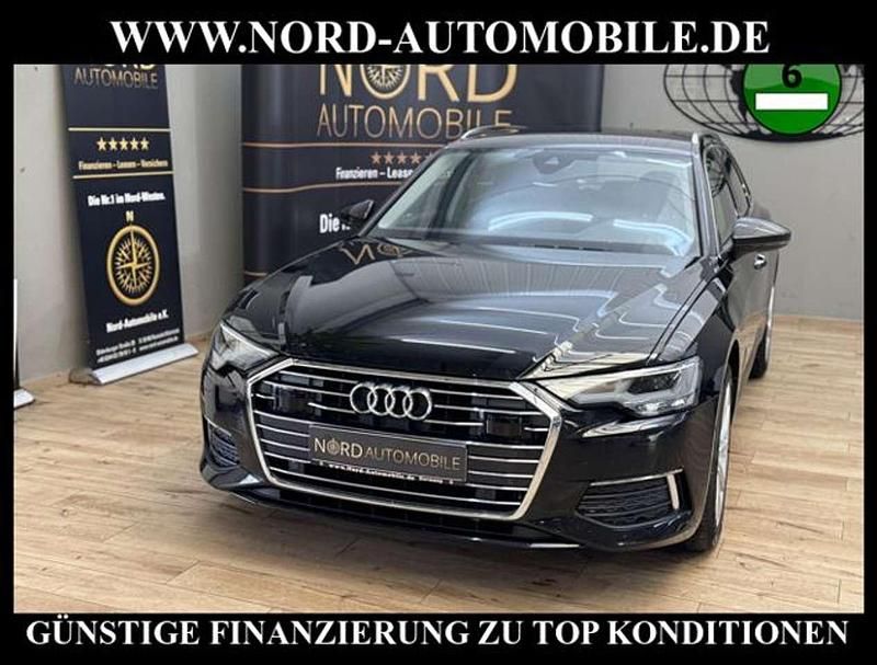 Mythosschwarz metall (metallic) Gebraucht 2021 Audi A6 Design Kombi | 32.890 € (Guter Preis) - Bild 1/3