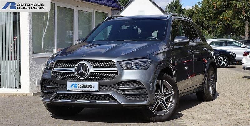 Selenitgrau (metallic) Gebraucht 2020 Mercedes GLE450 AMG AMG SUV | 60.980 € (Superpreis) - Bild 1/4